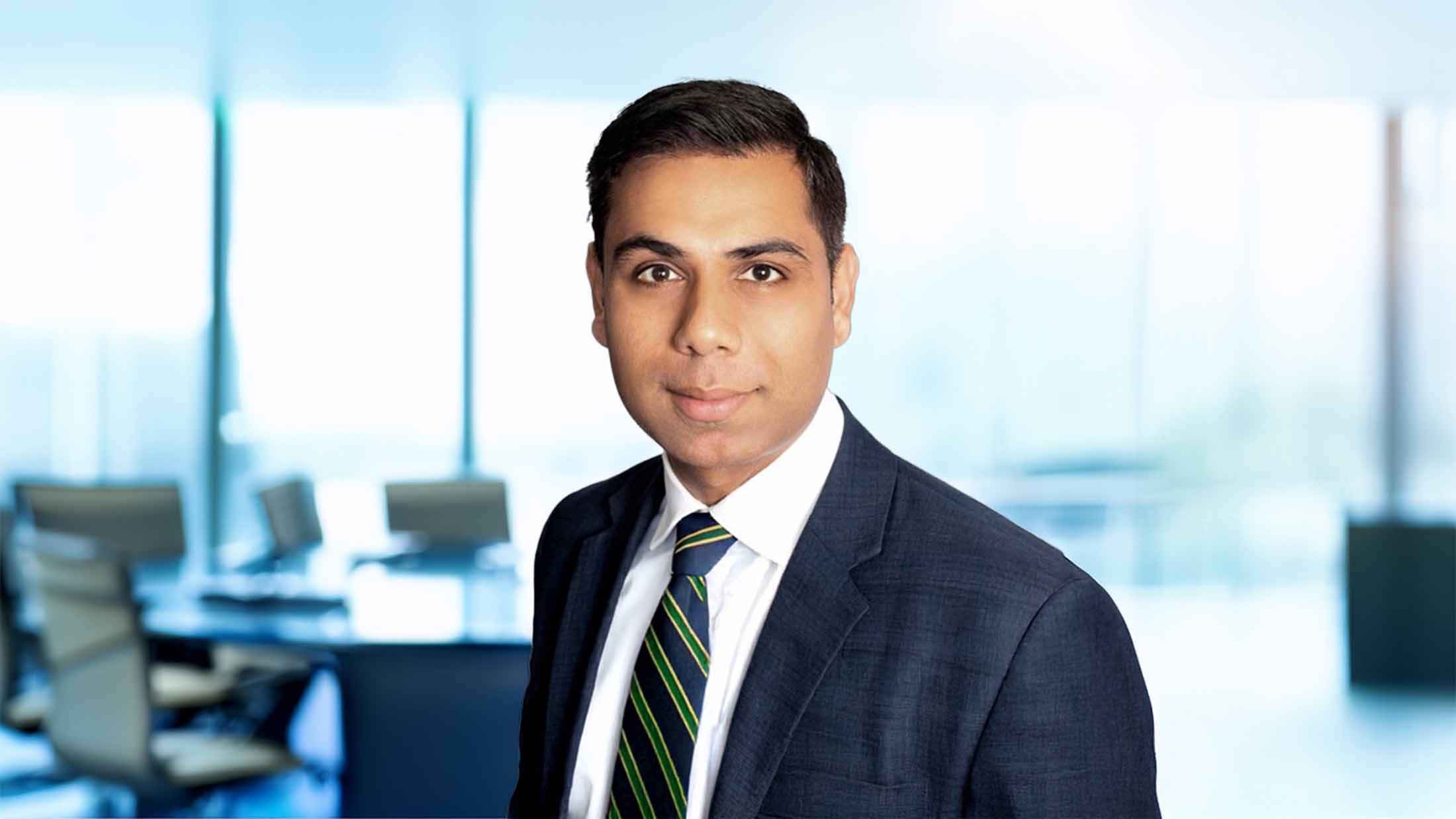 Rahul Gumber, Chief Risk Officer for AXA UK and Ireland