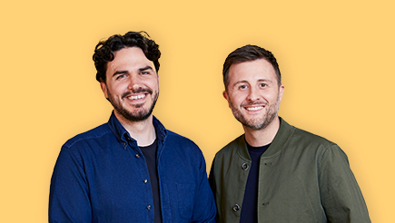 BOSH! Founders, Ian & Henry. Judges for Start Up Angel 2022
