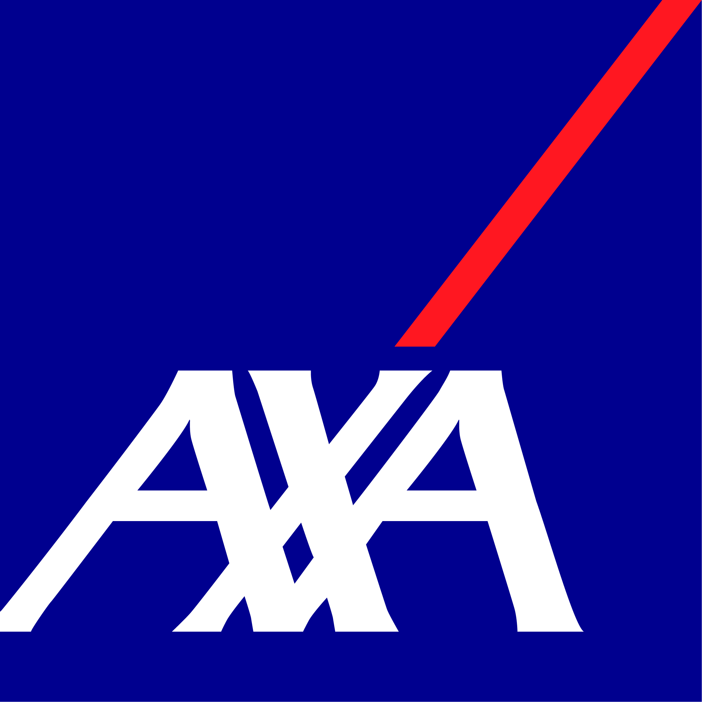 Blue AXA Logo