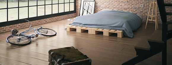 living room with hardwood floors