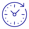 Icon of a clock