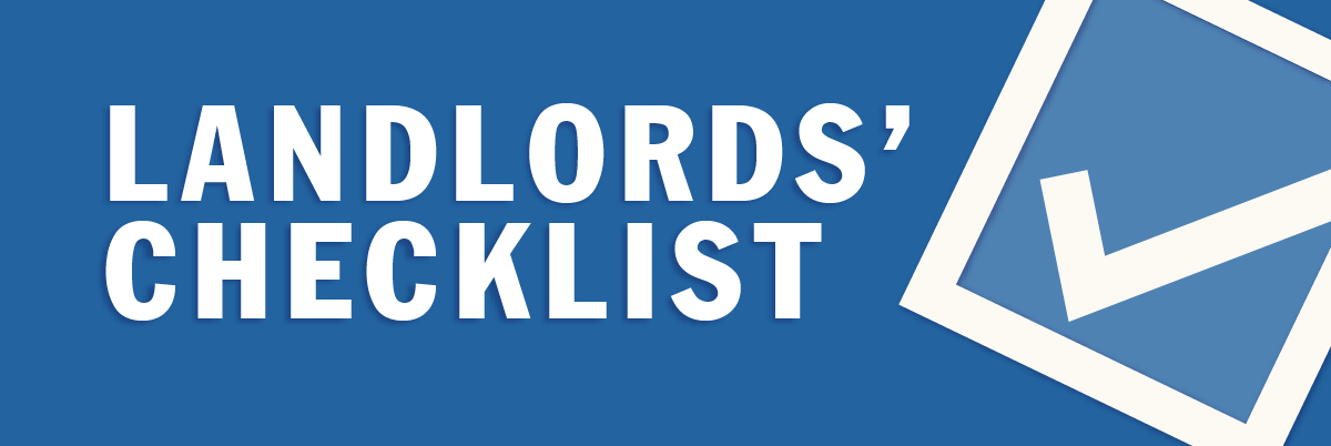 Landlord checklist