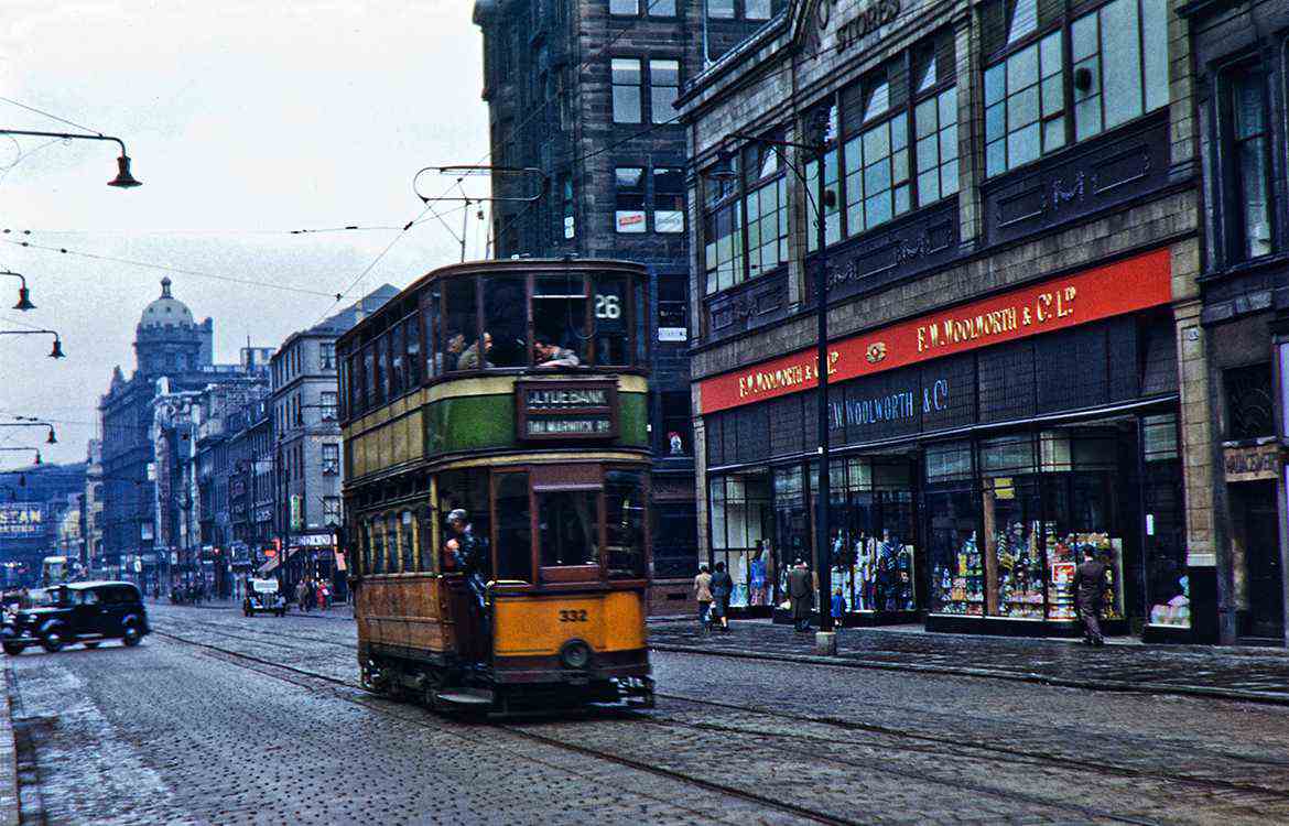 Changing Glasgow Retail shops