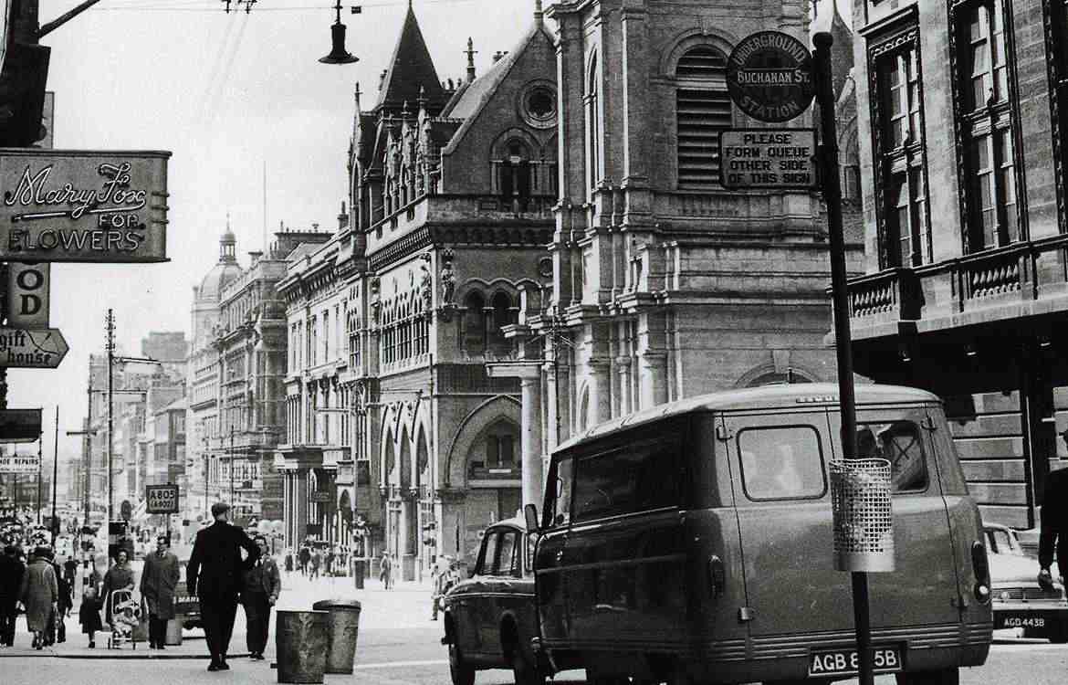 Changing Glasgow Retail shops