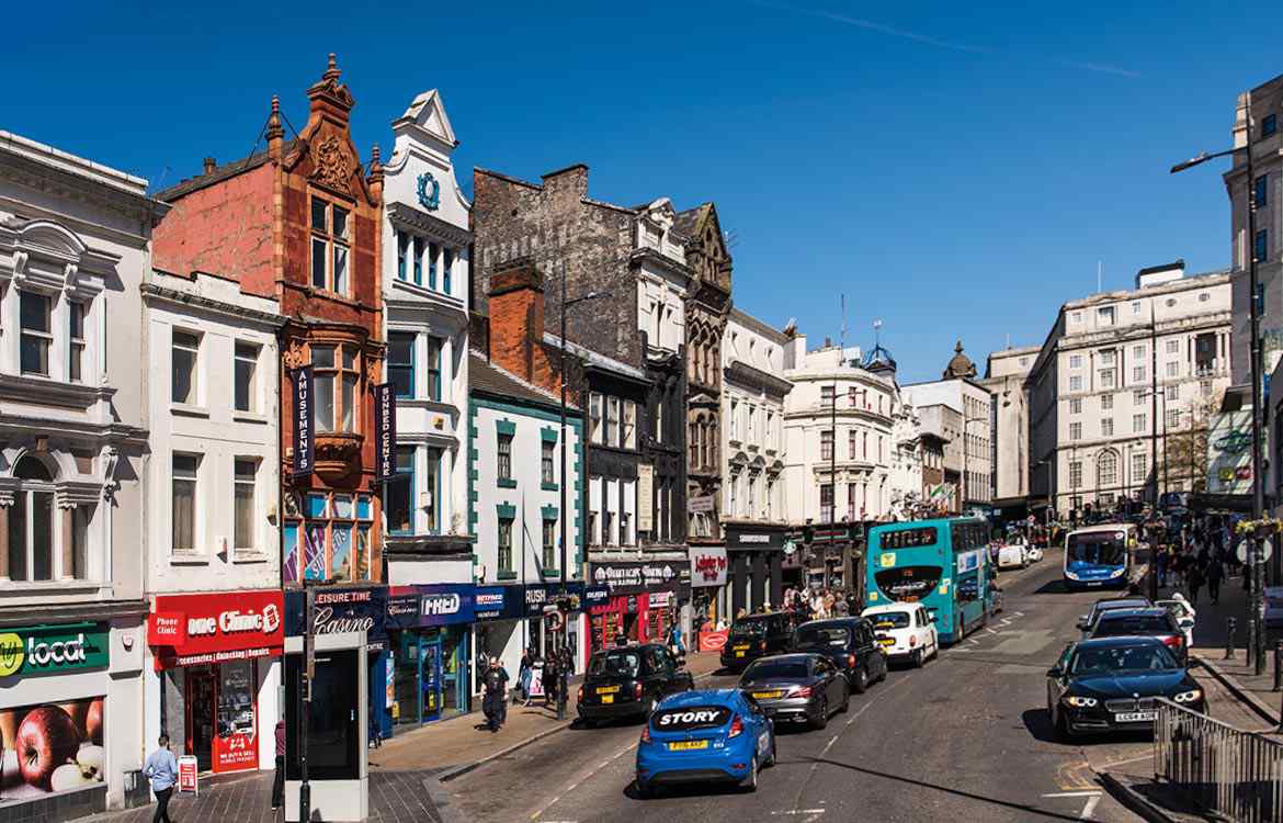 Changing Liverpool Retail shops