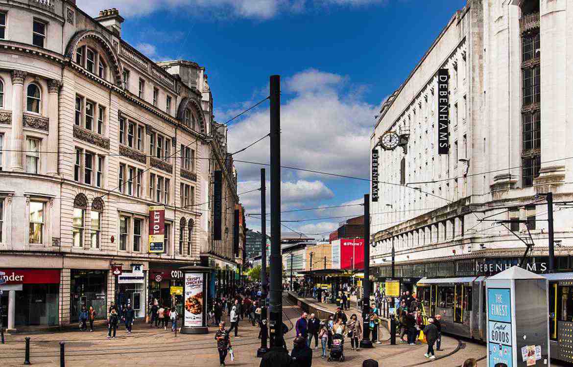 Changing Manchester Retail shops