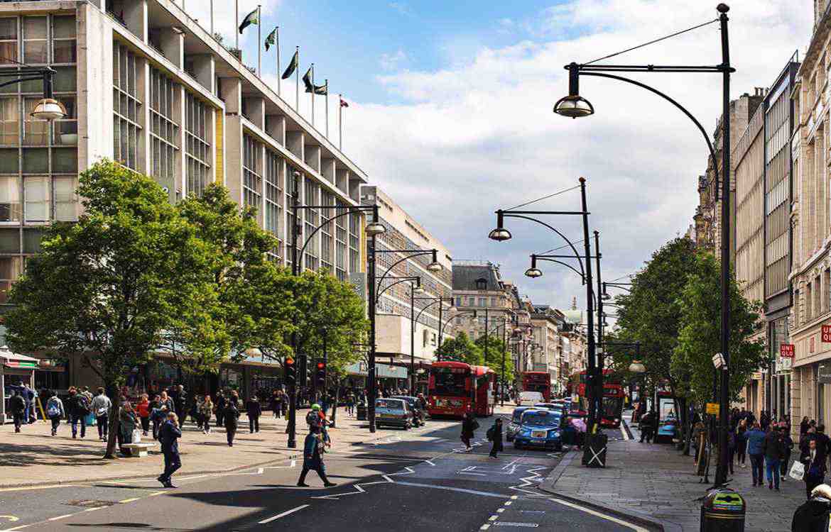 Changing London Retail shops