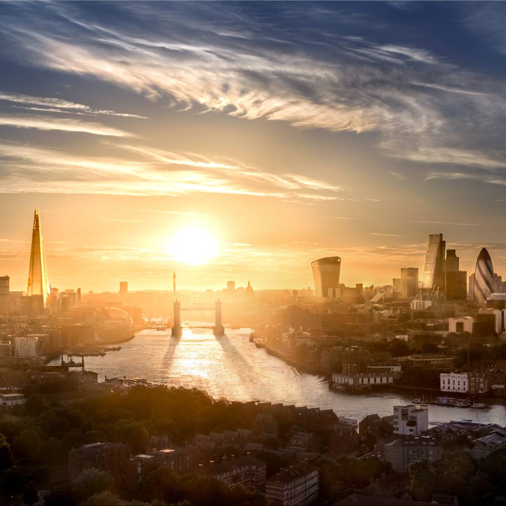 London skyline image