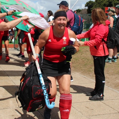 Andrea Fairless from tunnel