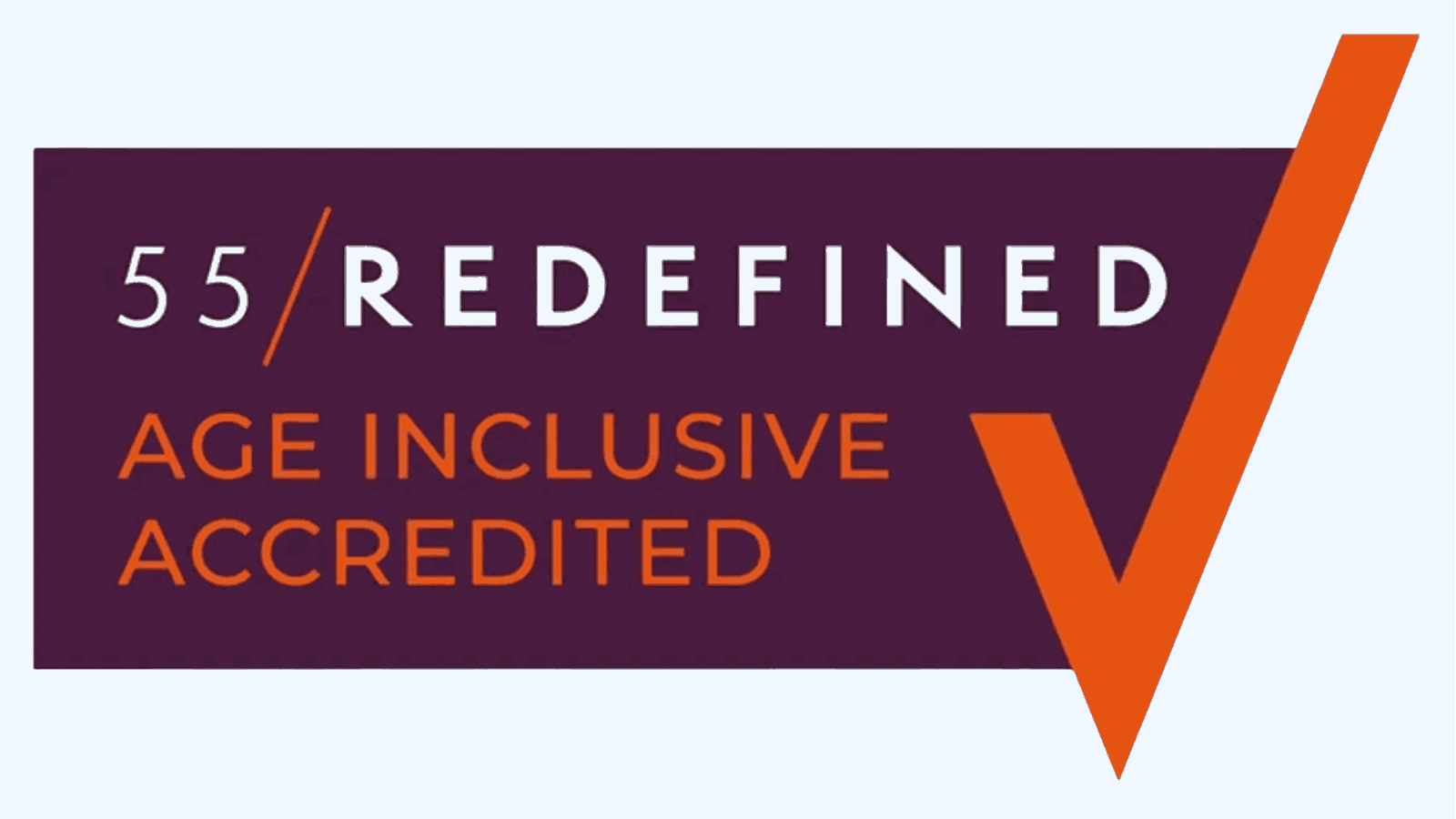 Age friendly certified employer award by 55/ Redefined