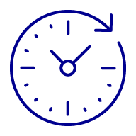 Icon of a clock