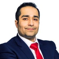 Headshot of Deepak Soni, Director of SME Business Insurance, AXA UK