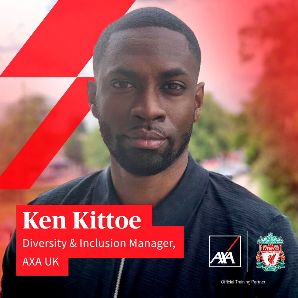 Head shot of Ken Kittoe, AXA Diversity and Inclusion Manager