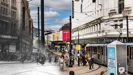 Has Manchester high street changed?