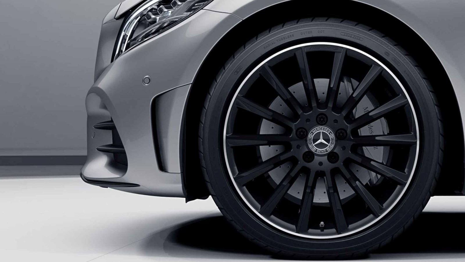 Mercedes car steering wheel