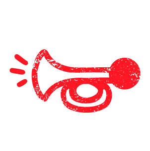 A horn wheel