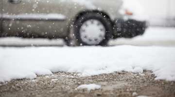 Car in snow