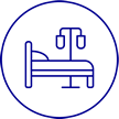hospital bed icon