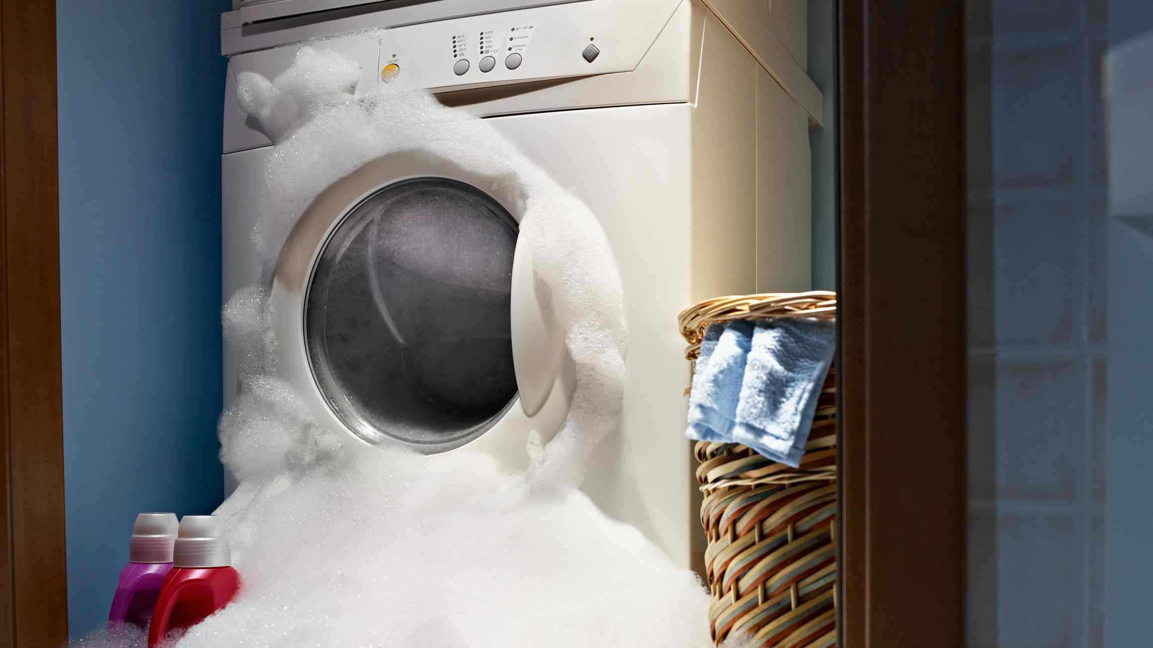 Washing machine overflowing