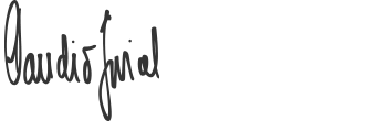 Claudio Gienal signature