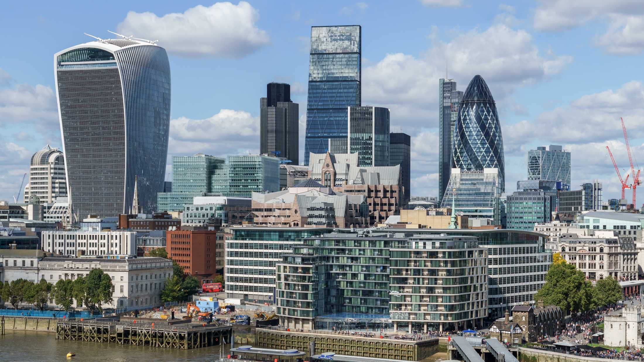 City of London skyline