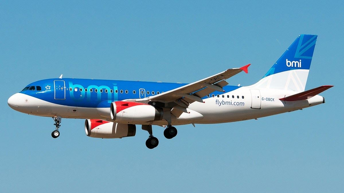 Flybmi Airbus plane