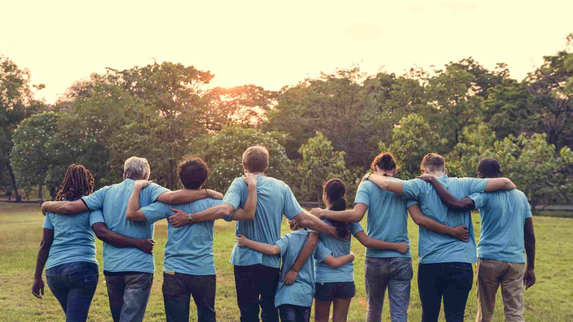 Group of volunteers