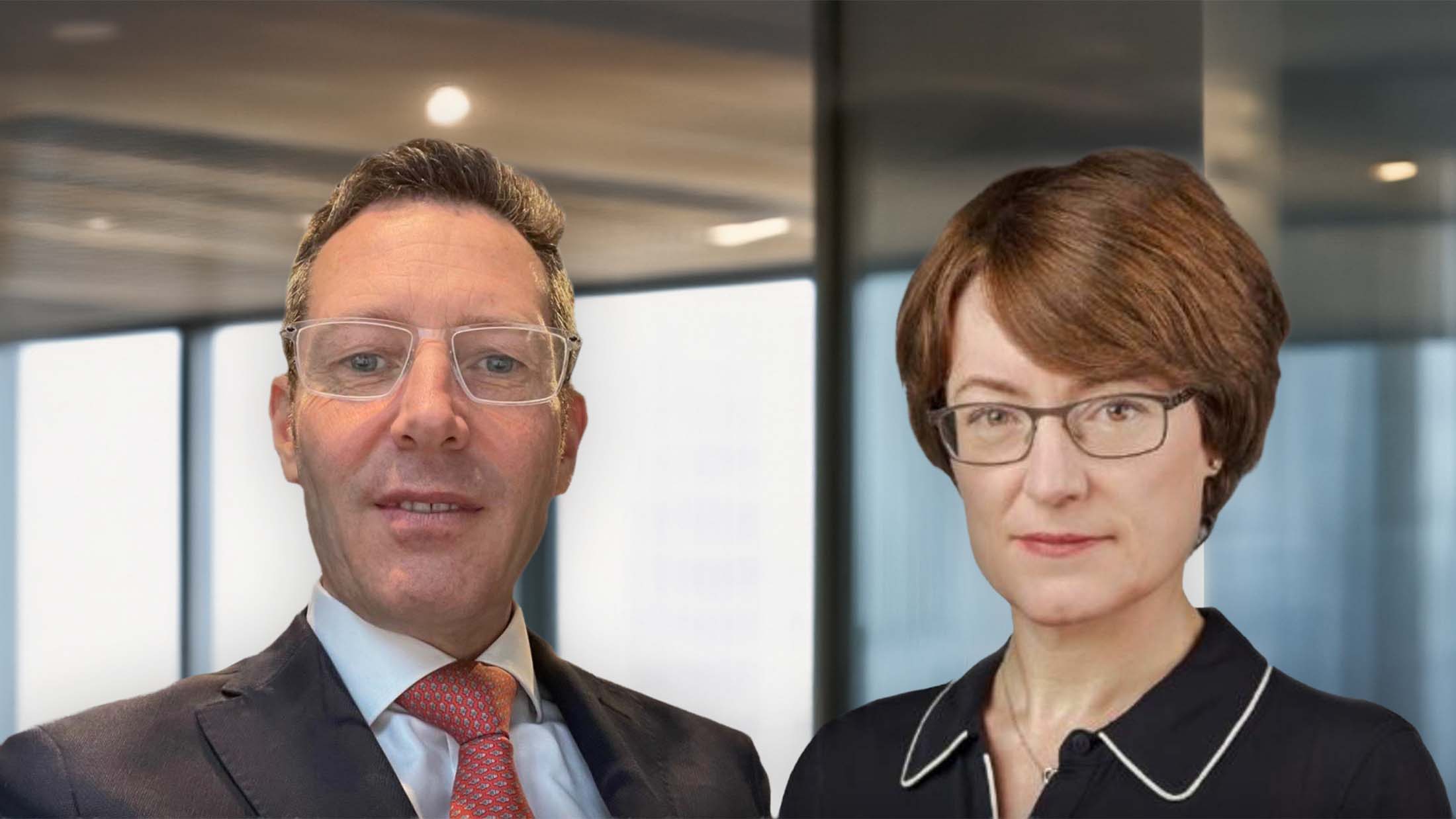 Marco Distefano, Managing Director for Motor and Home, and Anna Fleming, Chief Operating Officer at AXA Retail Insurance