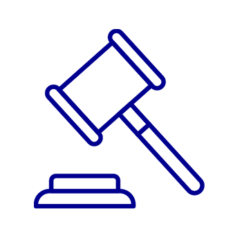 legal blue icon