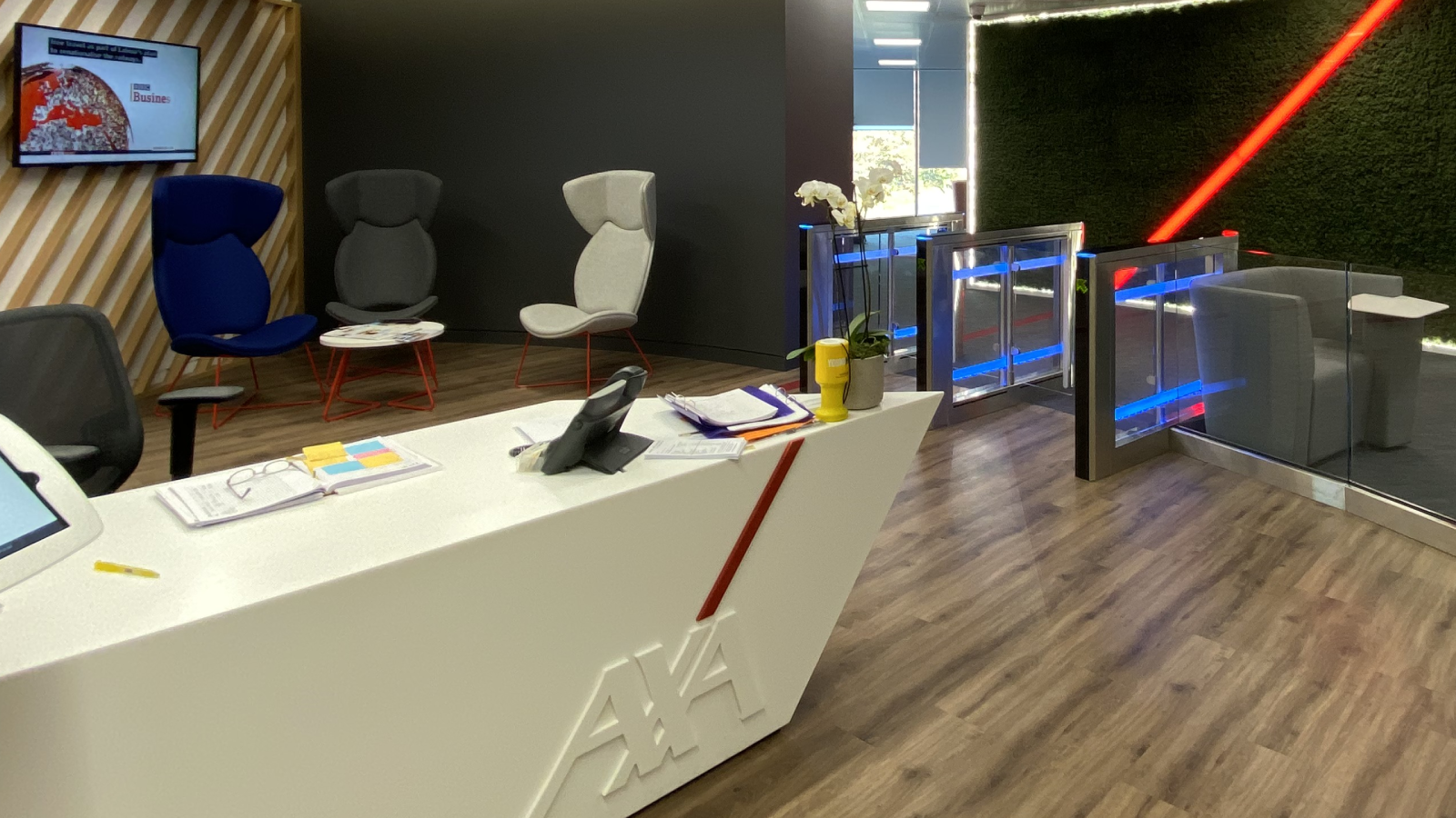 Image of AXA reception