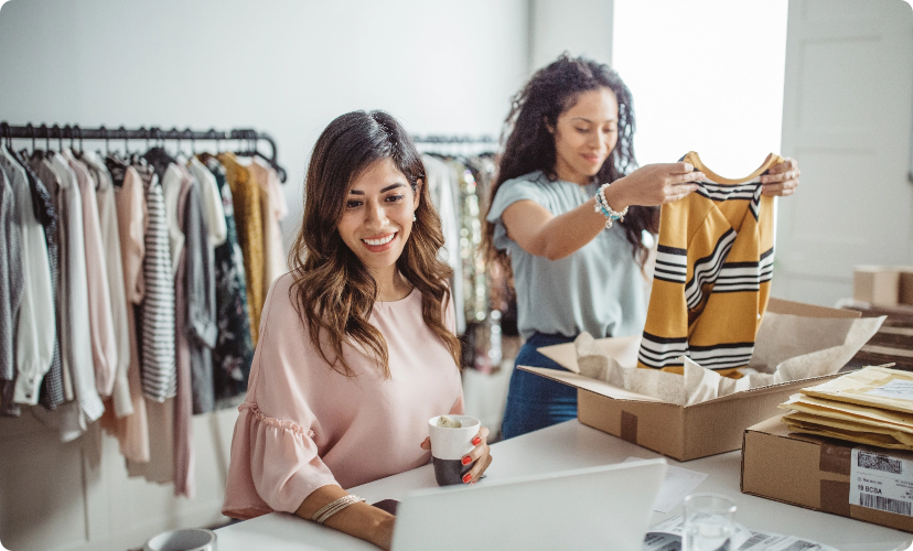two-woman-working-in-a-clothes-store